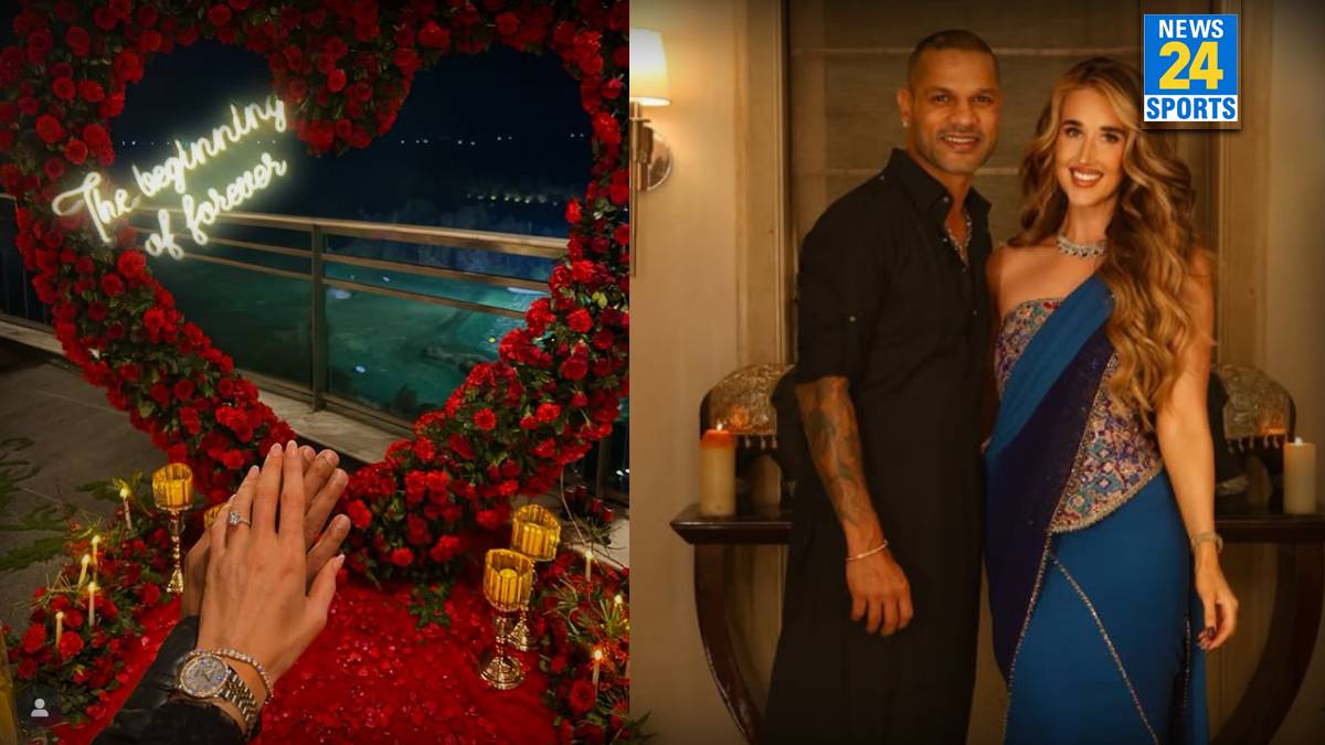 Shikhar Dhawan engaged to longtime girlfriend Sophie Shine