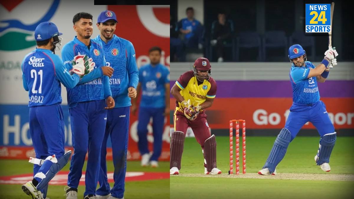 AFG vs WI Afghanistan beat West Indies in 2nd T20I by 39 runs won series Mujeeb Ur Rahman
