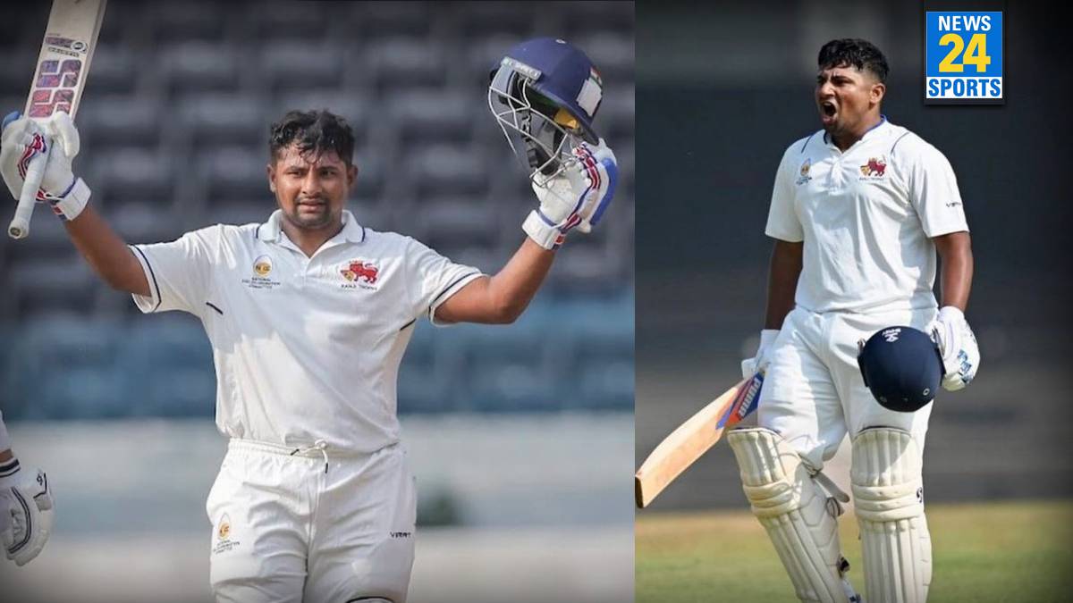 Sarfaraz Khan smashed Double Hundred against Hyderabad