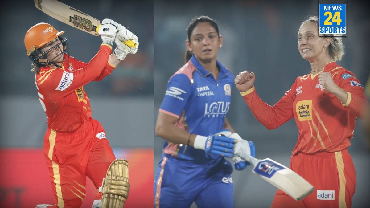 Gujarat Giants beat Mumbai India for the 1st time in WPL history