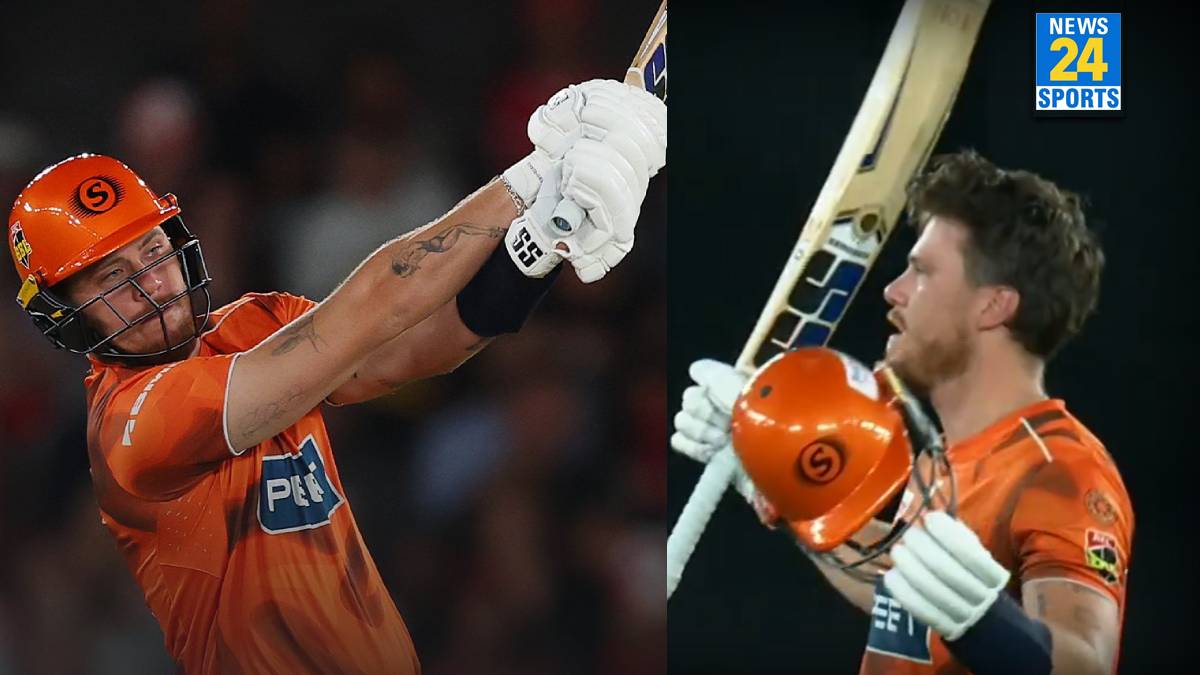 Finn Allen Century in BBL