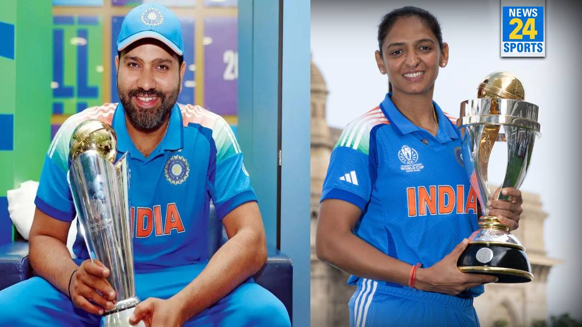 Rohit Sharma and Harmanpreet Kaur